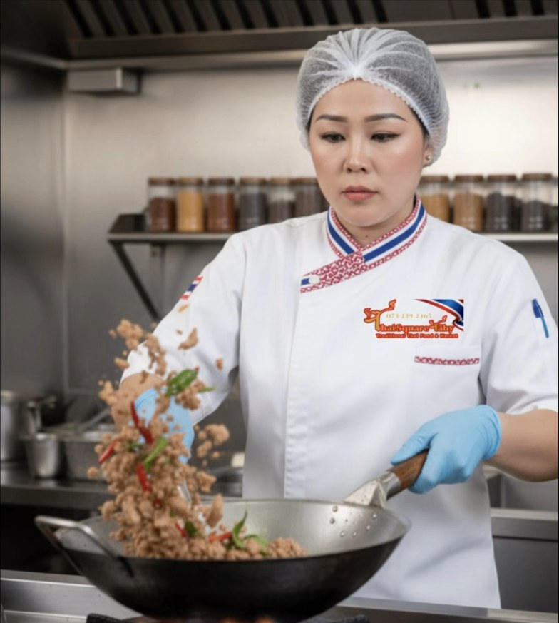 Kock vid wok på Thai Square Täby – genuin thailändsk matlagning med kärlek